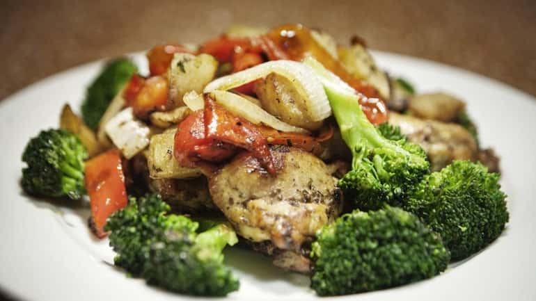 Chicken a la Ciro's is served with vegetables at Ciro's...