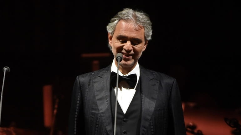 Andrea Bocelli will perform at Elmont's UBS Arena in December....