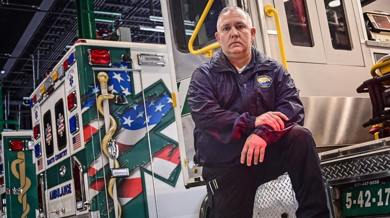 South Country Ambulance Company Chief of Department Gregory C. Miglino...