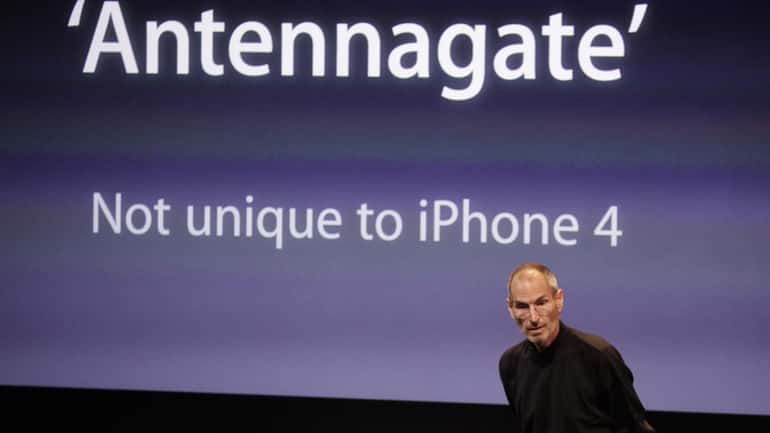 Apple chief executive Steve Jobs talks about the Apple iPhone...