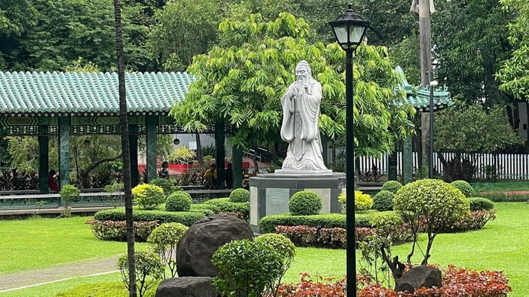 Rizal Park in Manila, the Philippines.