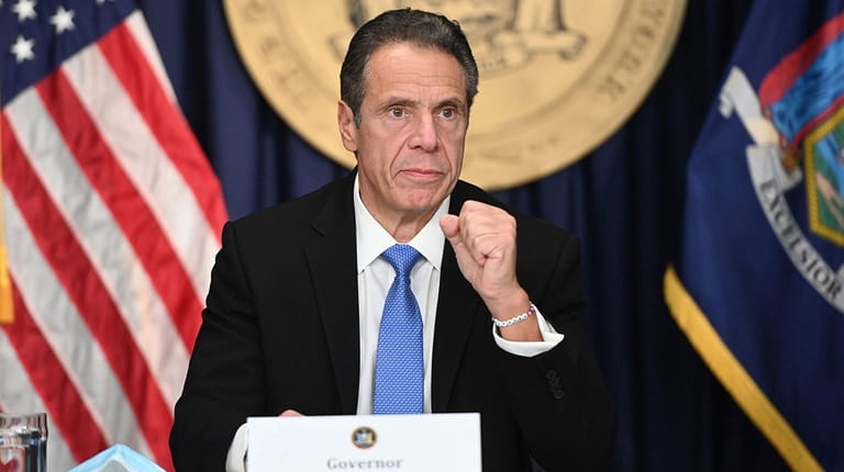 New York Gov. Andrew M. Cuomo warned of a "tremendous...