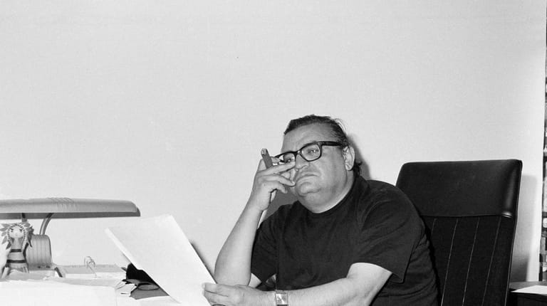 Mario Puzo works on the script for "The Godfather" in Hollywood...