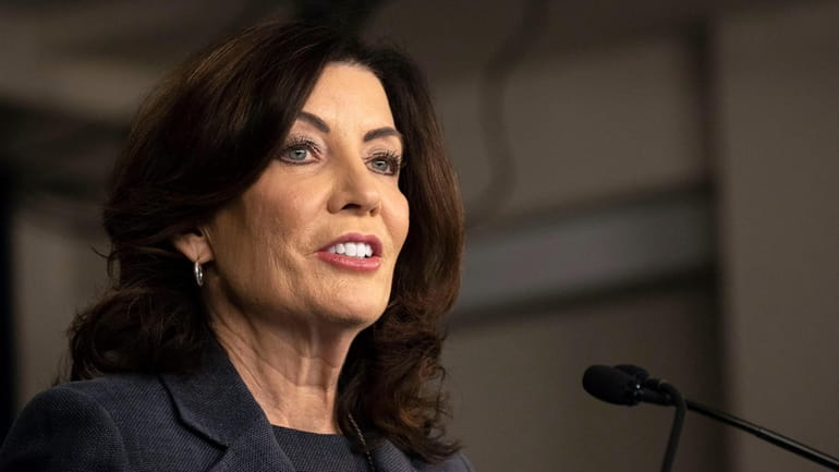 Gov. Kathy Hochul wants to require local governments to allow more...