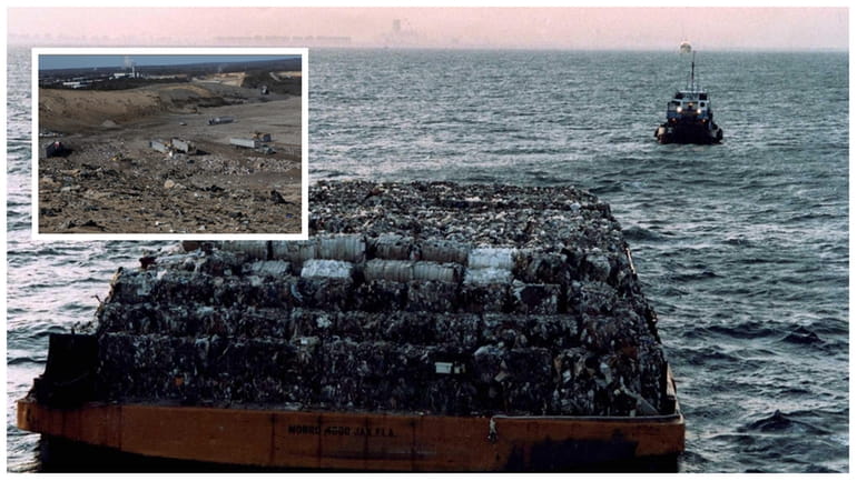 Two images of Long Island’s garbage crisis: The Break of...
