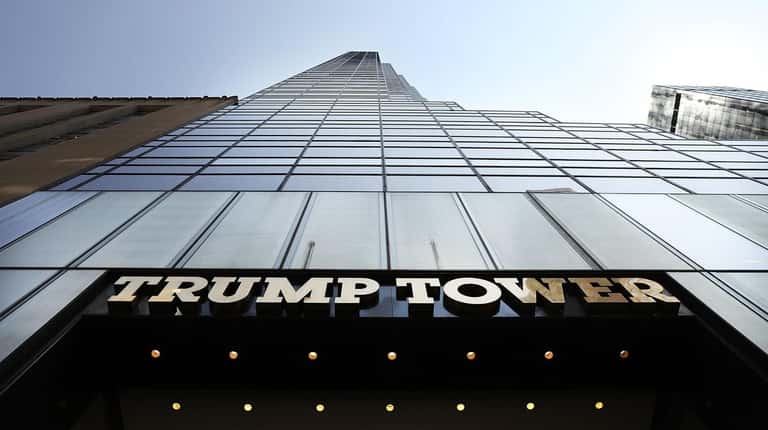 Trump Tower stands on Fifth Avenue in Manhattan on Aug....