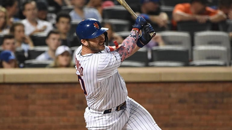 Pete Alonso hit his 29th homer of the season Friday...