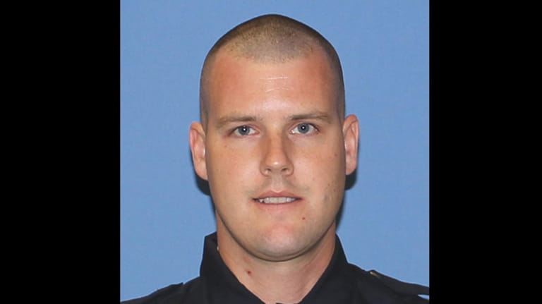 Suffolk County Police officer Timothy Thrane, 35, was critically injured...