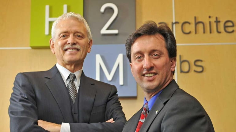 H2M chairman and chief executive John Molloy, left, is retiring...