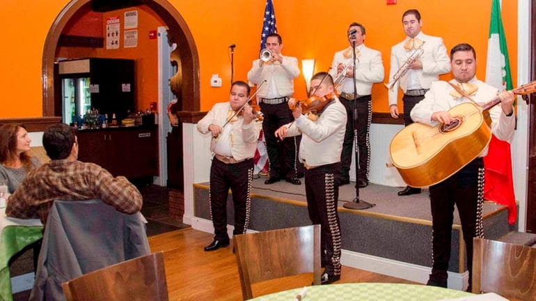 Fiesta Mexicana, which opened in Wading River, features live mariachi...