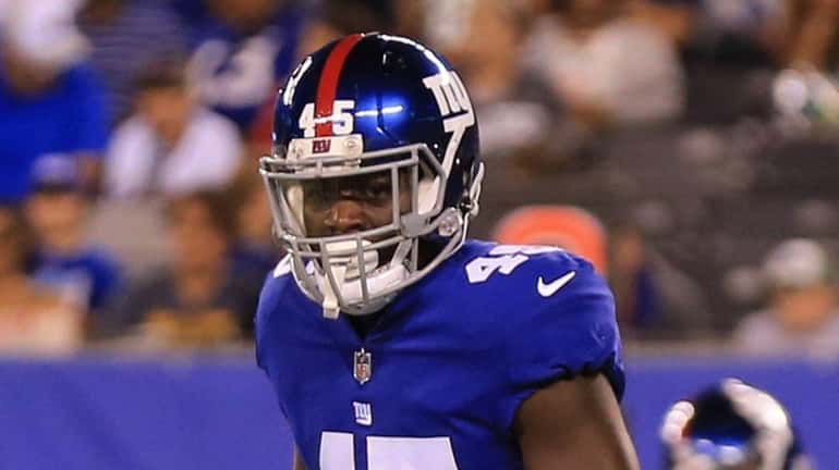 New York Giants tight end Will Tye, who played for...