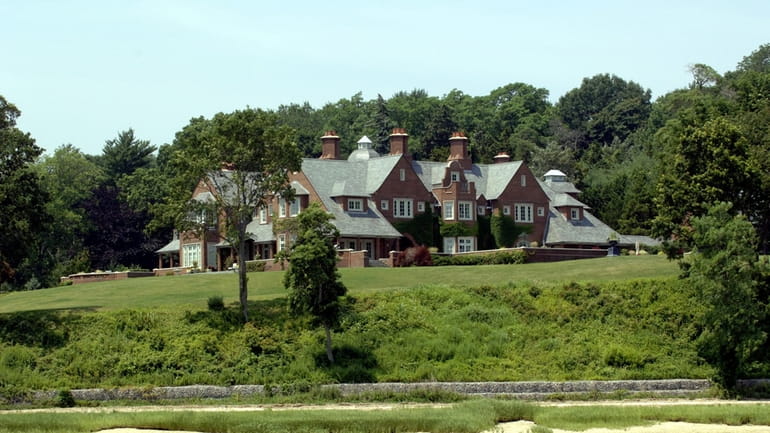 Billy Joel's Centre Island home, seen in 2005.