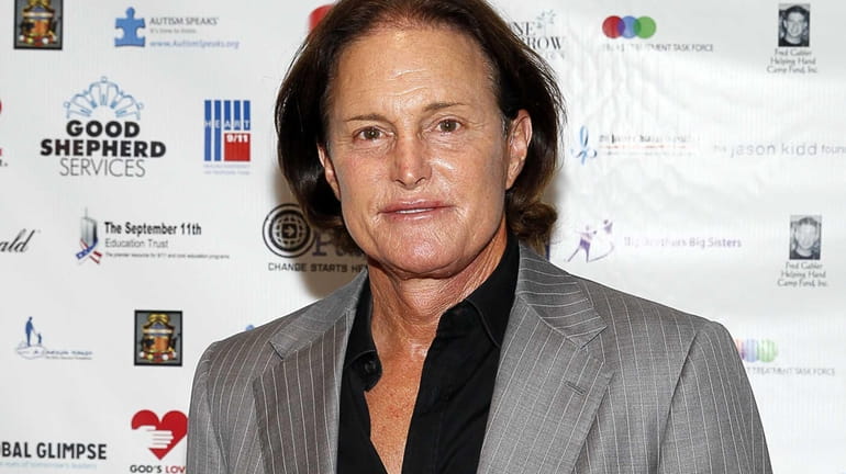 Olympic champion Bruce Jenner arrives at the annual Charity Day...
