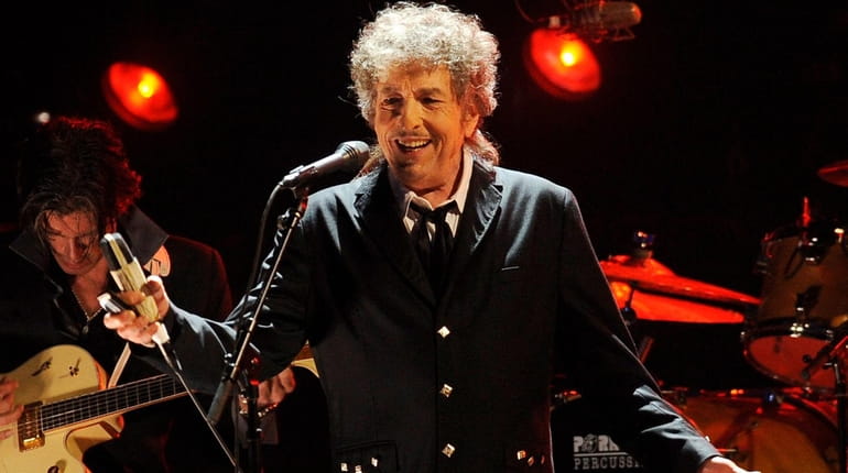 Bob Dylan performs in Los Angeles in 2012. The Nobel...