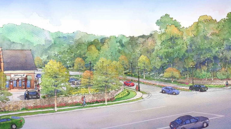 An artist's rendering of Country Pointe Plainview, proposed by the...