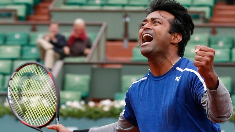 In this June 3, 2016 file photo, India's Leander Paes...