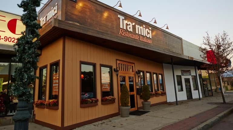 Tra'mici, an Italian restaurant in Massapequa Park, is closed for...
