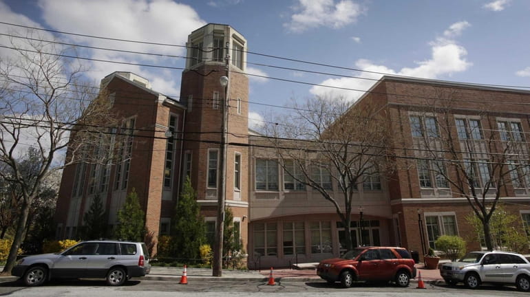 The Horace Mann school in the Bronx, as seen in...