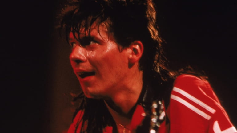 Former Duran Duran guitarist Andy Taylor, seen in 1984, is...
