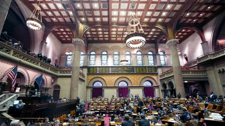 New York's Assembly passed the toughest gun control law in...