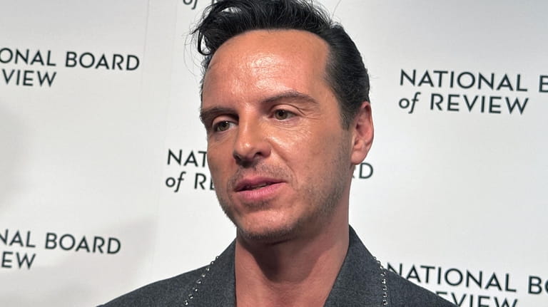 Actor Andrew Scott is at the National Board of Review...