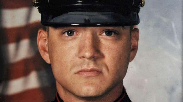 Bartholomew Ryan, seen in a Marine file photo, killed himself...