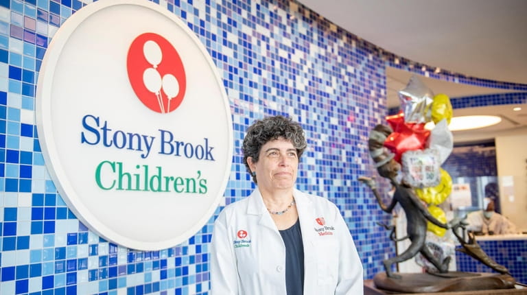 Dr. Sharon Nachman, chief of pediatric infectious diseases at Stony...