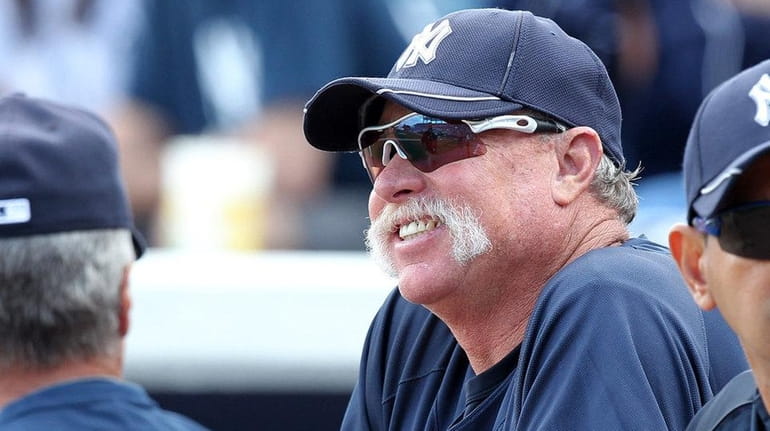New York Yankees Goose Gossage during a Spring Training game...