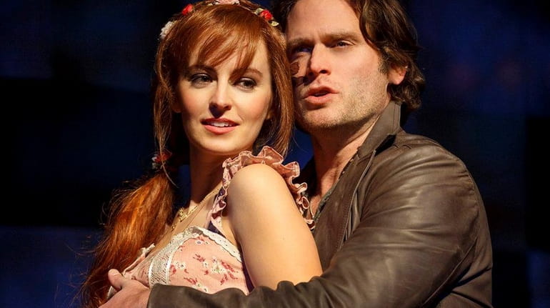 Ahna O'Reilly and Steven Pasquale in "The Robber Bridegroom," a...