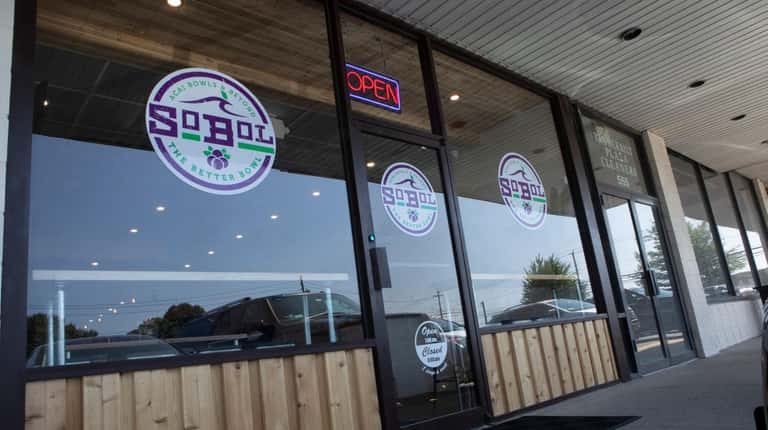 The SoBol franchise in Hauppauge opened in August. The chain...