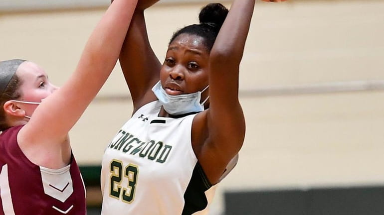 Taydra Simpson did it all for Longwood, averaging 18.1 points,...