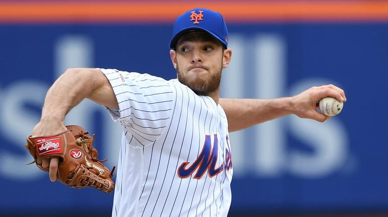 Steven Matz allowed three runs, one walk and nine hits and was...
