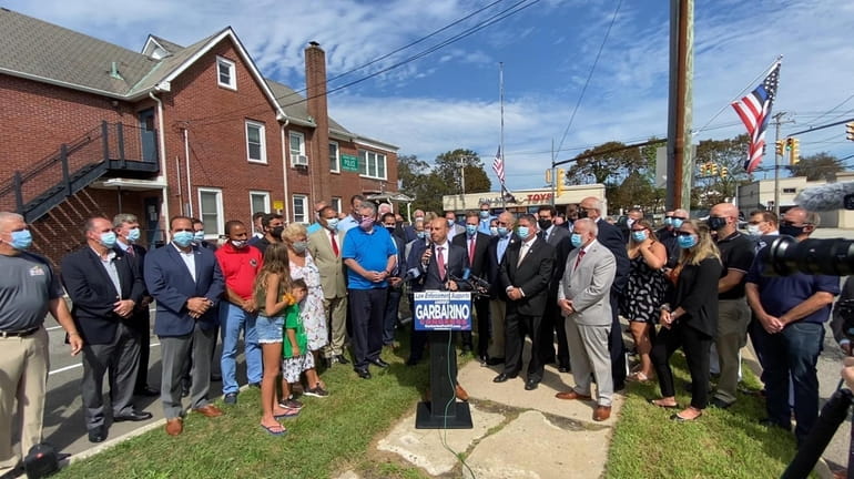 Long Island Republicans hold a news conference to endorse State...