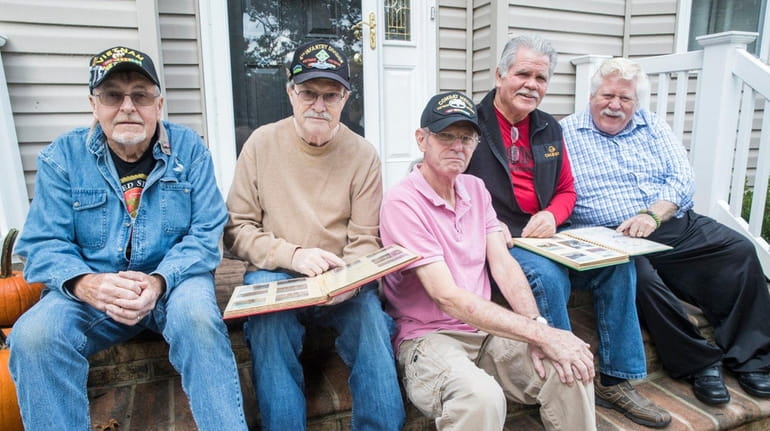 Long Island veterans John Ball, Gerry Wiggins, Hutch Dubosque, Larry...
