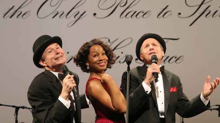 From left, Henry Stram, Anika Noni Rose and Martin Moran...