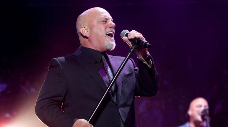 Billy Joel, pictured performing at Madison Square Garden, says he's been inspired...