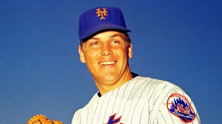 Mets pitcher Tom Seaver poses for a photo in March...