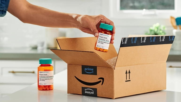 Amazon said it expects to expand same-day drug delivery to...