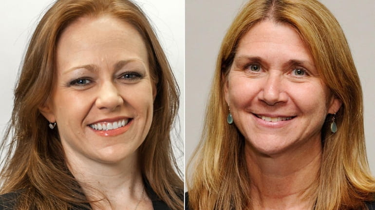Republican Tara Scully, left, and Democrat Theresa Whelan are candidates...
