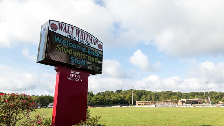 Additional police will patrol at Walt Whitman High School in...
