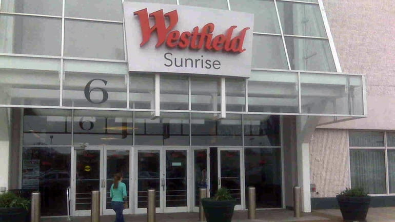 The Westfield Sunrise Shopping Mall in Massapequa on June 28,...