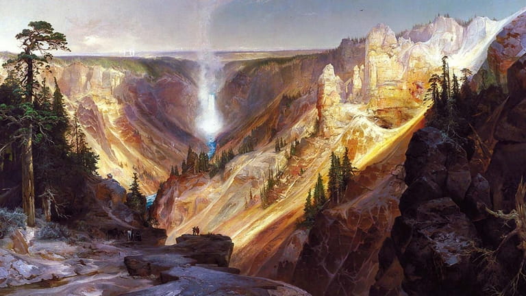 Thomas Moran's "Grand Canyon of the Yellowstone."