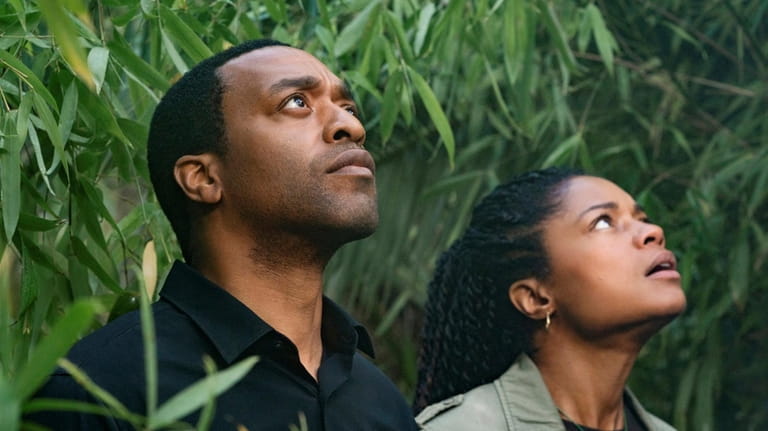 (L-R): Chiwetel Ejiofor as Faraday and Naomie Harris as Justin...