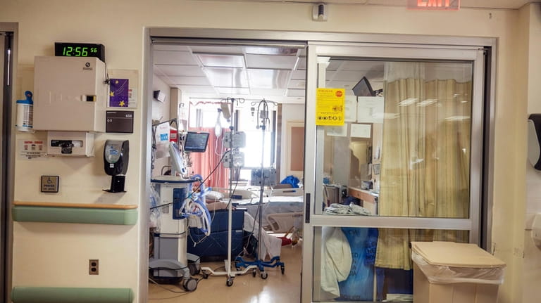 Nassau University Medical Center, inside the Burn Unit, March 28,...