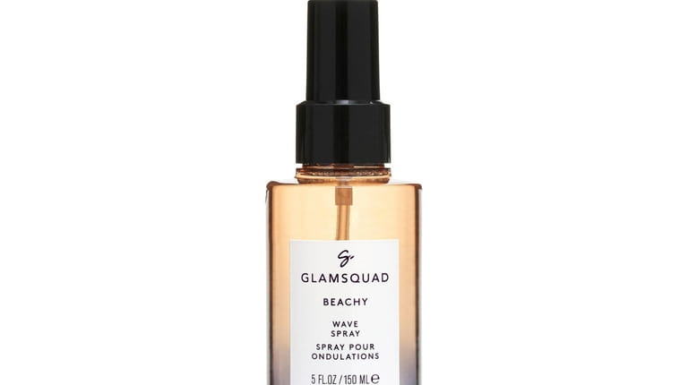 Glamsquad's  "Beachy Waves Spray" contains coconut water to counteract salt's...