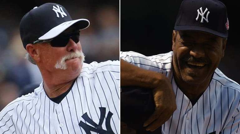 This Newsday composite shows former Yankees pitcher Goose Gossage, left,...
