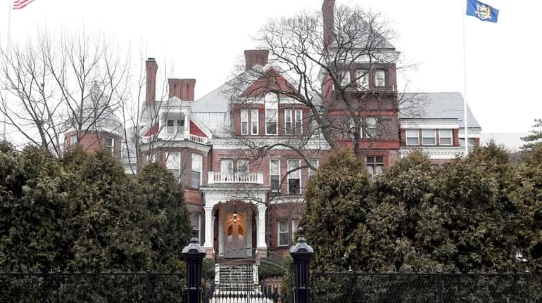 The New York State Executive Mansion in Albany, the official...
