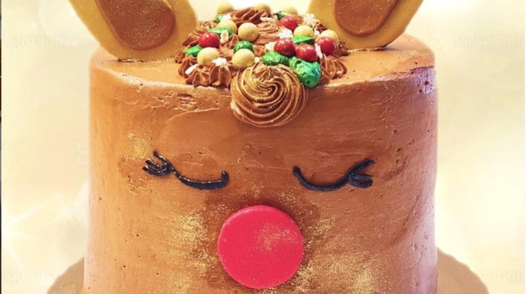 This "Rudolph The Reindeer Candy Burst" cake kit is one of...