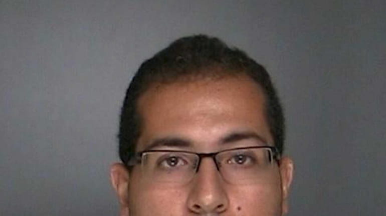 Mug shot of Ray Sanchez who was arrested for exposing...