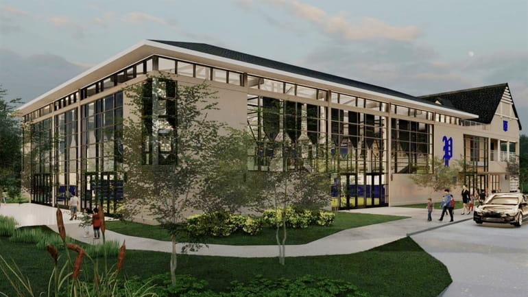 Artist rendering; The Portledge School plans to build a 20,000-square-foot...
